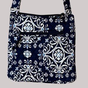 NWOT Vera Bradley Hipster Steel Medallion Pattern Crossbody & NWT Coin Purse Set